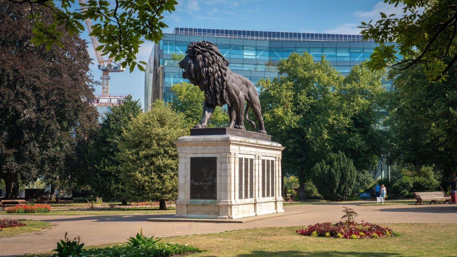 Maiwand Lion Statue, Forbury Gardens, Reading